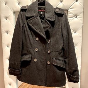 Miss Sixty grey peacoat